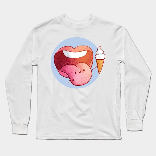 5 Senses - Taste sense Long Sleeve T-Shirt by VagZbock